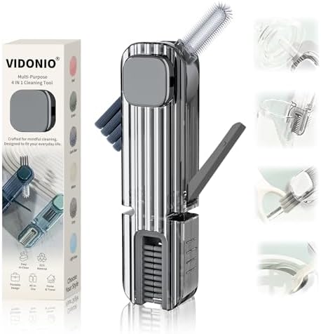 4 in 1 Cup Lid Gap Cleaning Brush