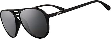 Polarized Aviator Sunglasses, Large Sized (Mach G), UV400 Protection, No Slip, No Bounce