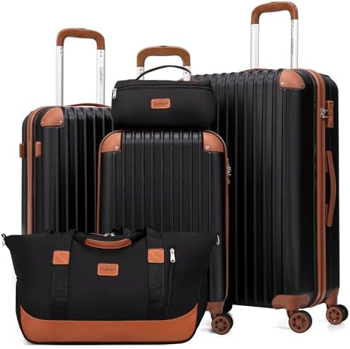 Luggage Sets 5 Piece Suitcases with Wheels
