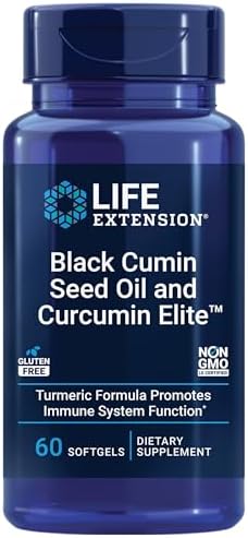 Black Cumin Seed Oil and Curcumin Elite