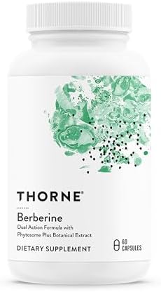 Berberine, Dual Action Phytosome & HCl Formula, 60 Capsules | Supports Heart & Metabolic Health