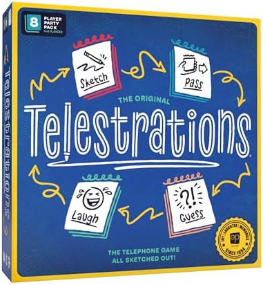 Telestrations 8 Player 2nd Edition Board Game